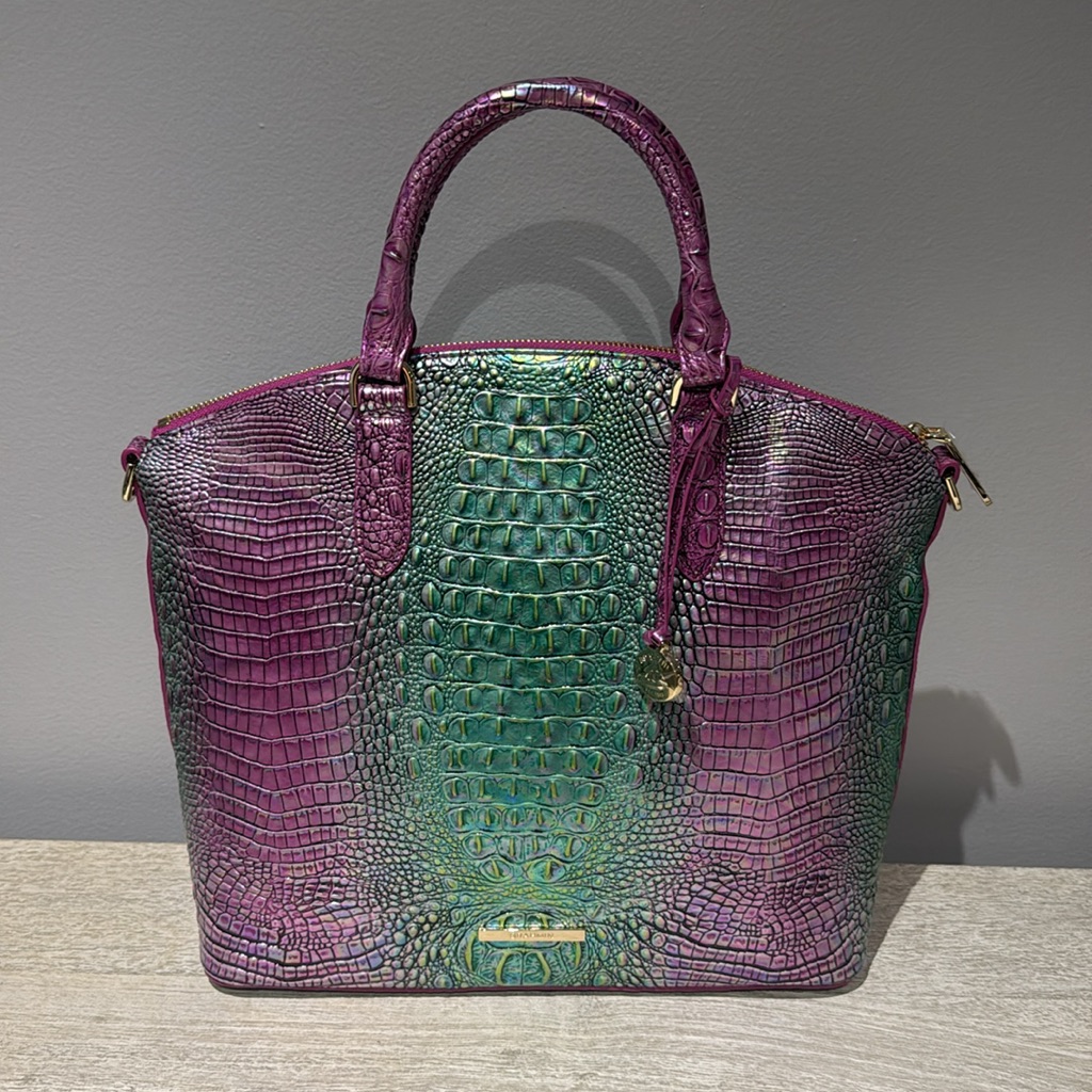Brahmin Hyacinth Ombre Melbourne Bag New Large Duxbury!